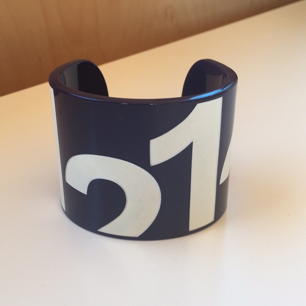Lacoste thick cuff style bracelet